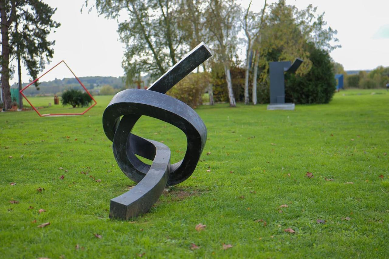 Gite Dans Parc De Sculptures - Gite "Pondichery" Port-Mort Exterior foto