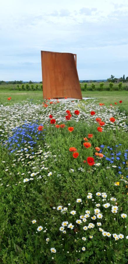 Gite Dans Parc De Sculptures - Gite "Pondichery" Villa Port-Mort Exterior foto