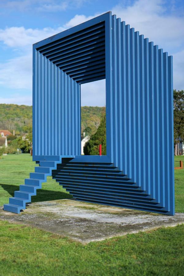 Gite Dans Parc De Sculptures - Gite "Pondichery" Port-Mort Exterior foto